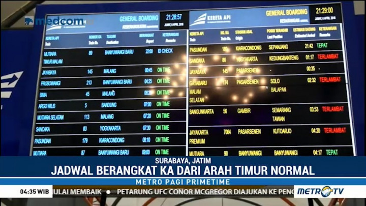 KA Sancaka Kecelakaan, Perjalanan Kereta Jalur Selatan Dialihkan ke Utara