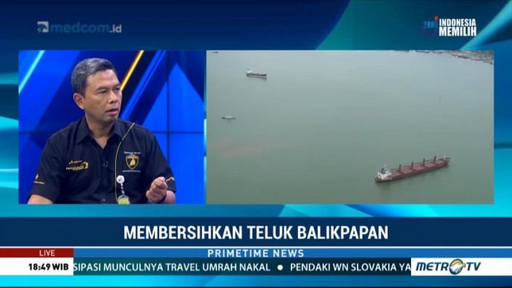 Pertamina Pastikan Kebocoran Pipa di Balikpapan Sudah Teratasi