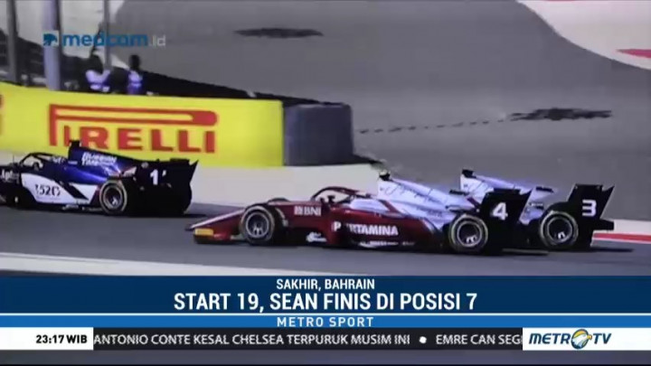 Sean Gelael Tampil Impresif di Feature Race F2 Bahrain