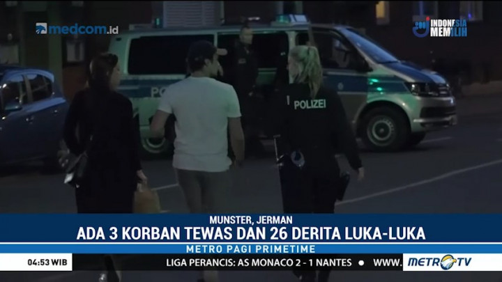 Mobil Tabrak Puluhan Pejalan Kaki di Jerman, Tiga Tewas