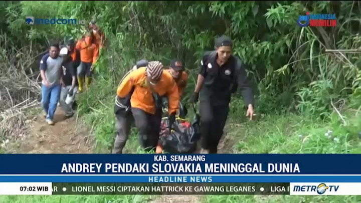 Pendaki Gunung Merbabu Asal Slovakia Ditemukan Tewas