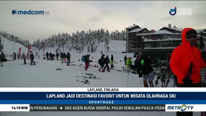 Serunya Belajar Ski di Finlandia