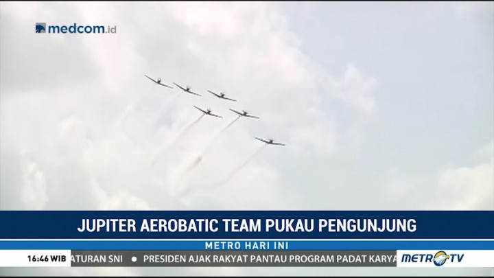 Manuver Jupiter Aerobatic, Bentuk 'Senyuman' dari TNI AU