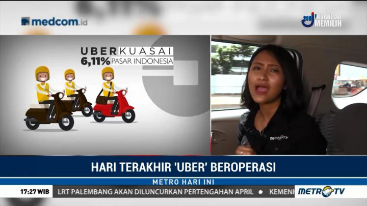 Hari Terakhir Uber Beroperasi