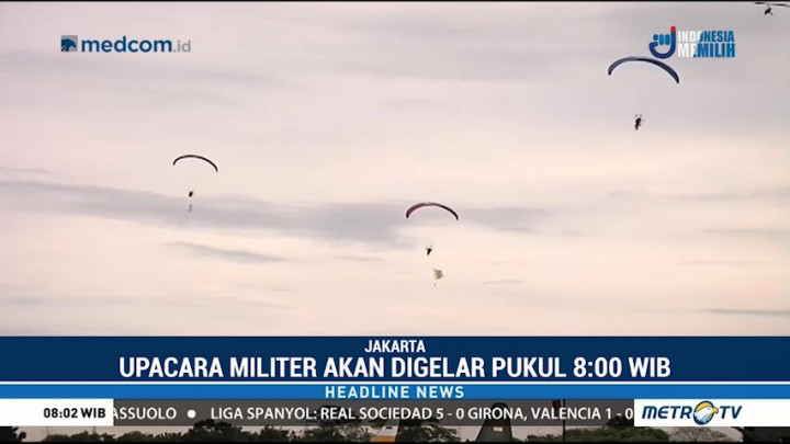 2.500 Prajurit Ikuti Perayaan HUT ke-72 TNI AU