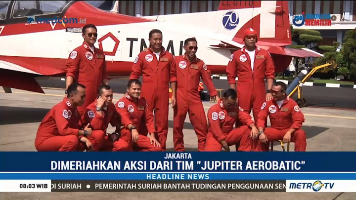 Atraksi Udara Dikurangi di Perayaan HUT ke-72 TNI AU