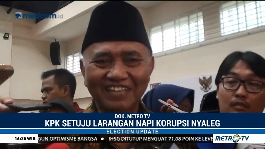 KPK Setuju Larangan Mantan Napi Korupsi Nyaleg