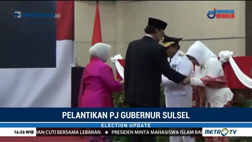 Soni Sumarsono Dilantik Jadi Penjabat Gubernur Sulsel