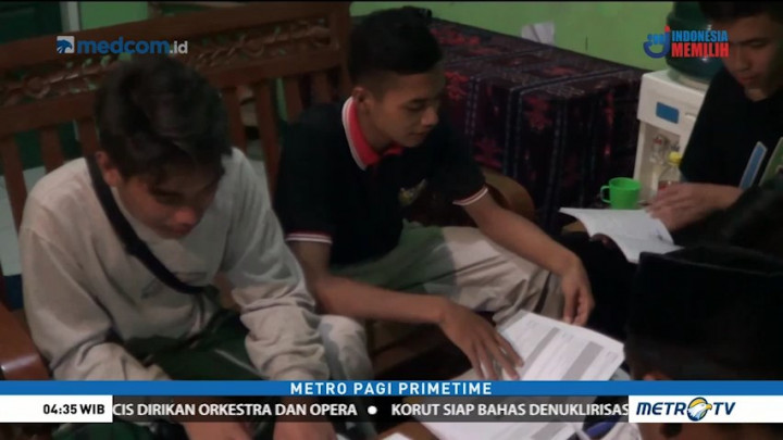 Demi UNBK, Sejumlah Siswa SMAN 1 Rongga Menginap di Sekolah