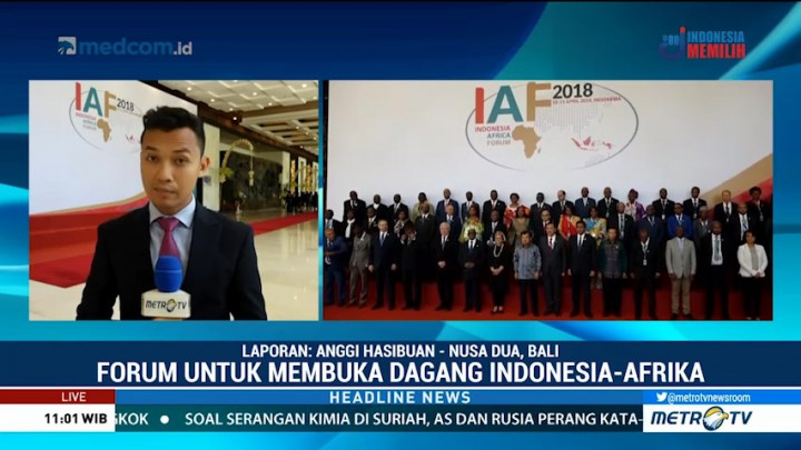 Forum Indonesia-Afrika Digelar di Nusa Dua