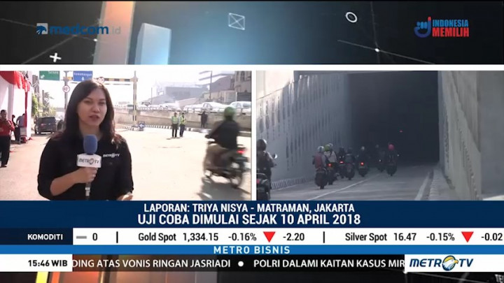 Uji Coba <i>Underpass</i> Matraman, Banyak Pengendara Kebingungan