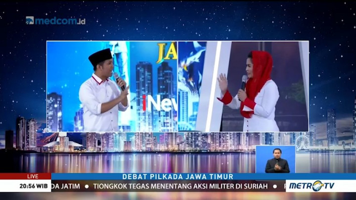 Debat Publik Pilkada Jawa Timur (4)