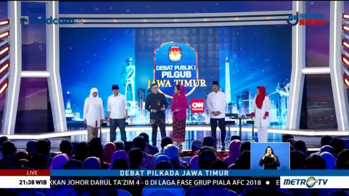 Debat Publik Pilkada Jawa Timur (7)