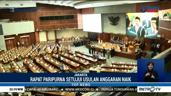 Anggaran DPR Tahun 2019 Naik