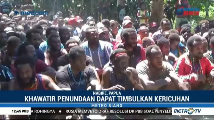 Warga Nabire Demo Tuntut Pelimpahan Perkara Kasus Ijazah Palsu