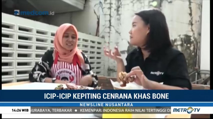Icip-icip Kepiting Cenrana Khas Bone