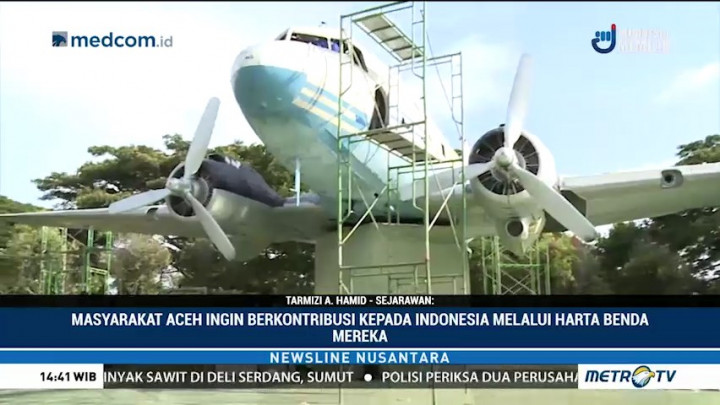 Dakota RI-001 Seulawah Bukti Nasionalisme Rakyat Aceh