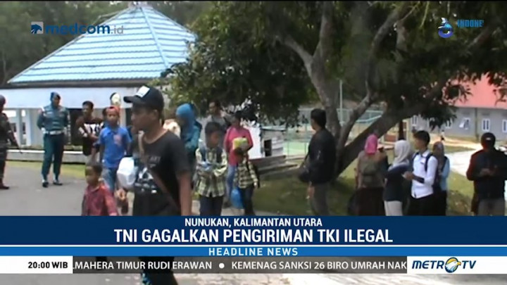 TNI Gagalkan Pengiriman TKI Ilegal dari Pulau Sebatik