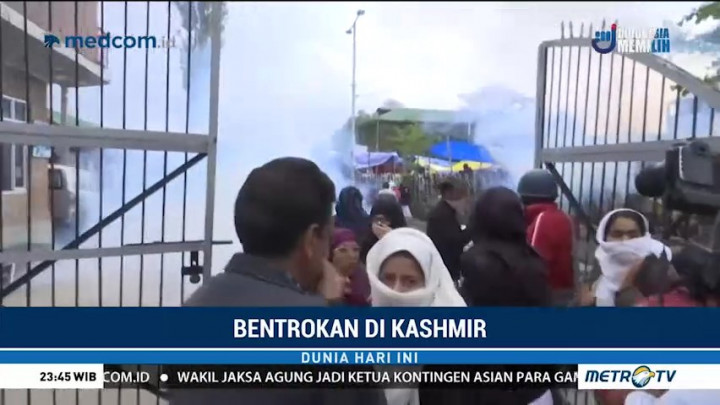 Tiga Warga Sipil dan Satu Tentara Tewas dalam Bentrokan di Kashmir