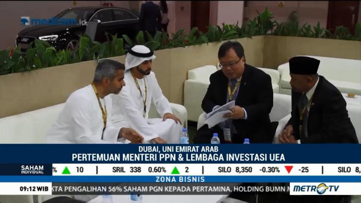 Menteri PPN Promosikan Potensi Investasi Indonesia di Dubai