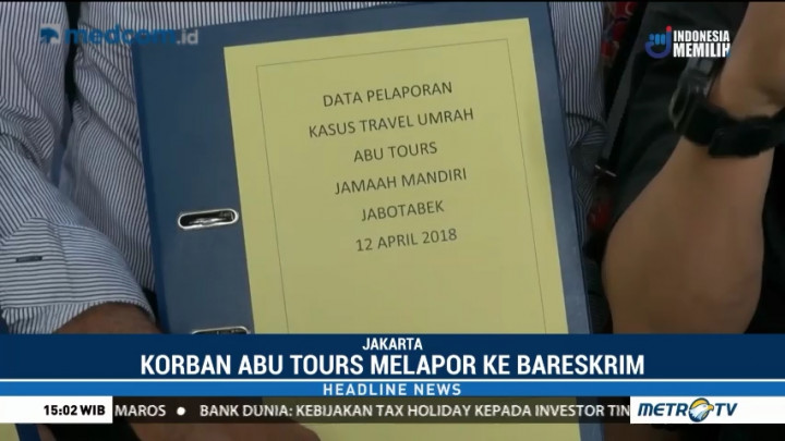 Korban Abu Tours Melapor ke Bareskrim