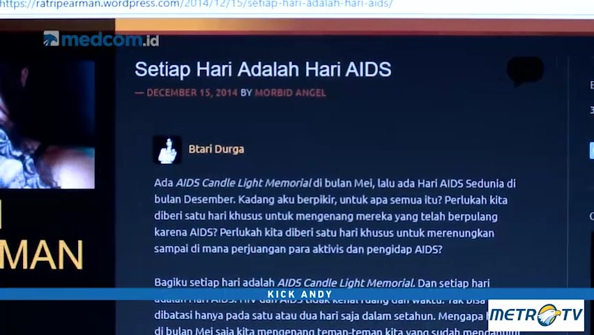 Kick Andy - Mencintai Hidup (3)