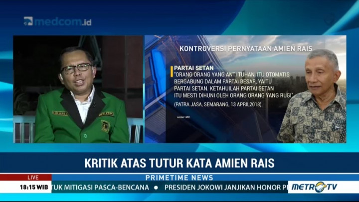 PPP: Amien Rais Tak Berhak Menghakimi Partai