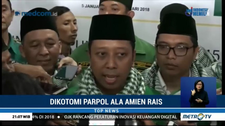 Politisi Kritik Dikotomi Parpol ala Amien Rais