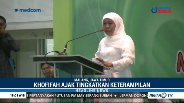 Khofifah Minta Warga NU Tingkatkan Keterampilan