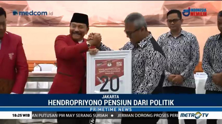 Hendropriyono Pamit dari Dunia Politik