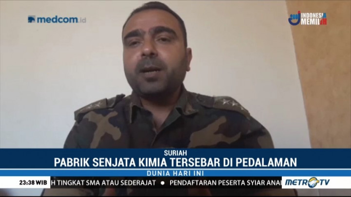 Kelompok Oposisi: Serangan AS Tak Hentikan Produksi Senjata Kimia di Suriah