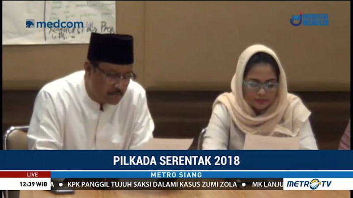 Gus Ipul-Puti Bikin Kontrak Politik dengan Aktivis Perempuan dan Anak