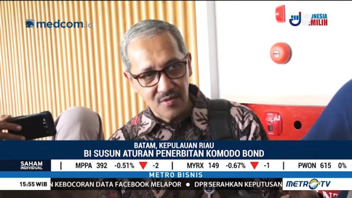 BI Tengah Rancang Aturan Komodo Bond