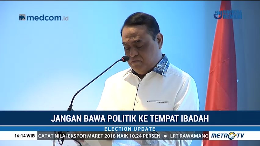 Masyarakat Diminta Tak Bawa Politik ke Masjid