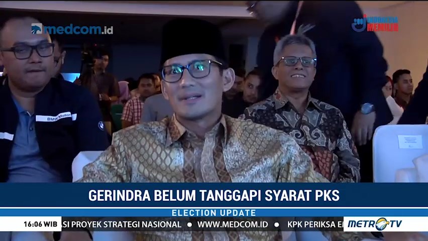 Gerindra Tampung Sembilan Nama Cawapres Usulan PKS