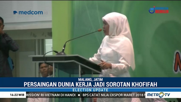 Khofifah Soroti Isu Persaingan Dunia Kerja di Peringatan Harlah Muslimat NU
