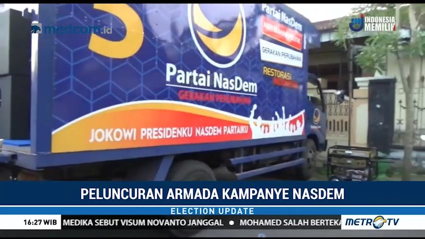 DPD NasDem Tulungagung Luncurkan Armada Kampanye
