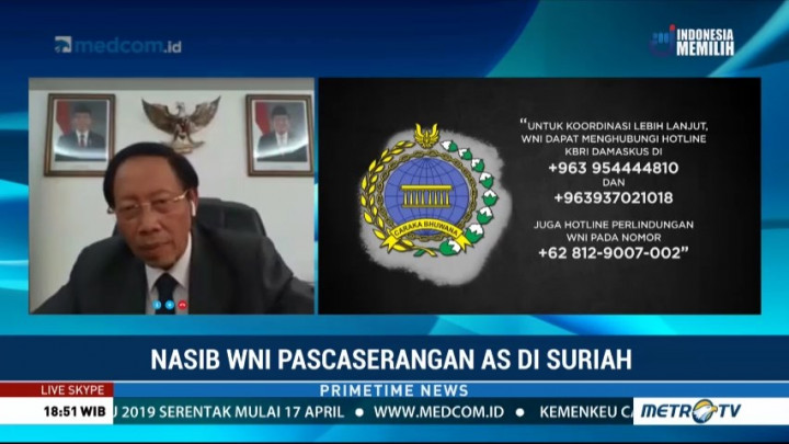 Dubes RI: WNI di Suriah dalam Kondisi Aman