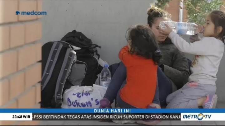 Tolak Dipulangkan, Imigran di Yunani Berkumpul di Kantor Polisi