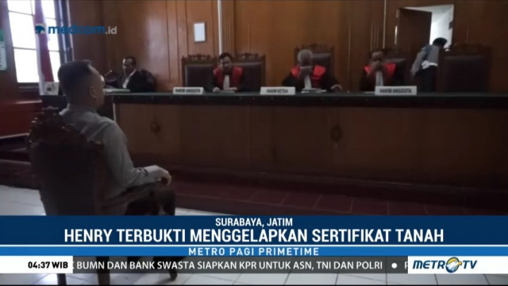 Bos Pasar Turi Divonis Hukuman Percobaan