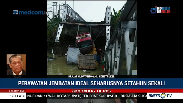 Ahli Konstruksi: Jembatan Widang Seharusnya Bisa Bertahan 75 Tahun