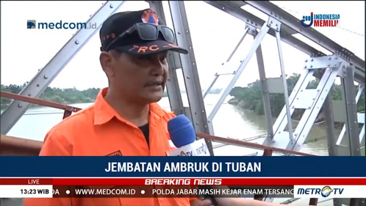 Alat Berat akan Didatangkan ke Lokasi Jembatan Ambruk