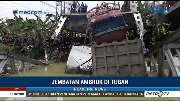 Penyelam Dikerahkan Cari Korban Lain di Jembatan Widang Ambruk