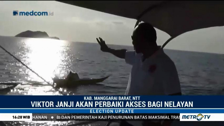 Viktor Laiskodat Blusukan ke Manggarai Barat