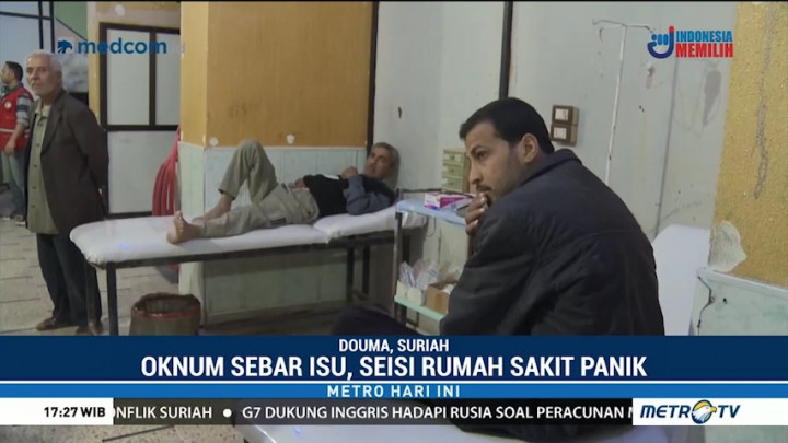 Sekelompok Orang Sebarkan Isu Serangan Kimia di Suriah