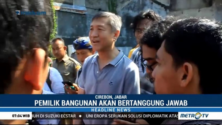 Pemilik Sarang Walet yang Roboh di Cirebon Siap Tanggung Jawab