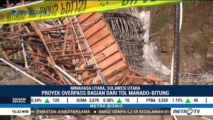 PT Wika Serahkan Penyelidikan Runtuhnya Tol Manado-Bitung ke Polisi