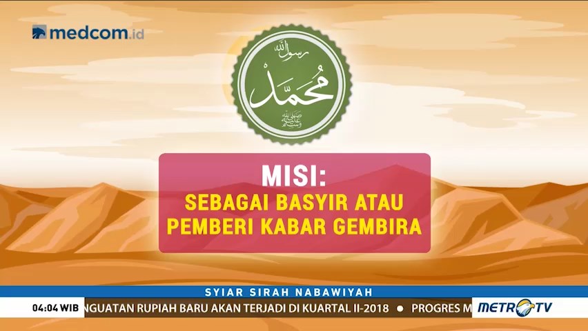 Syiar Sirah Nabawiyah: Misi Nabi Muhammad SAW sebagai Basyir (1)