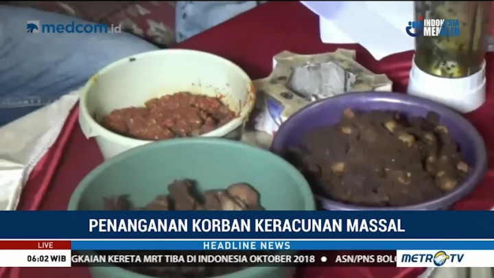 Polisi Periksa Sampel Makanan Diduga Penyebab Keracunan Massal di Bengkulu