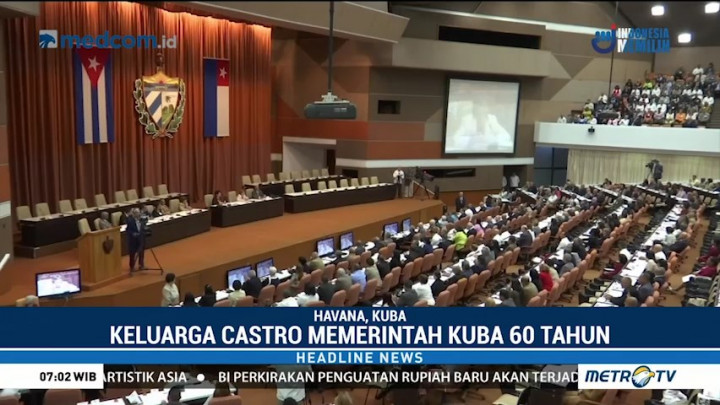 Miguel Diaz-Canel Jadi Kandidat Presiden Baru Kuba